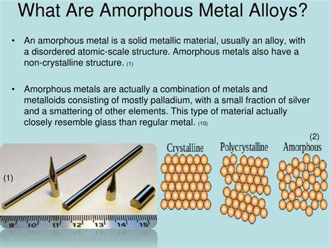 Most Important Methods for Production of Amorphous Metallic Alloys